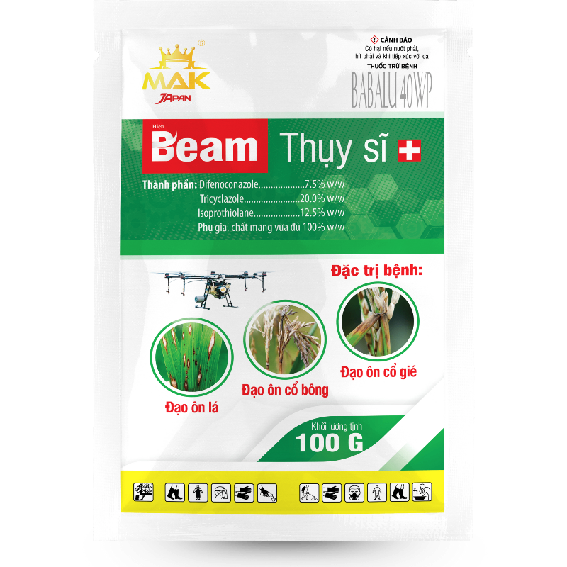 Thuốc trừ bệnh BABALU 40WP (Beam Thụy sĩ) - JAPAN